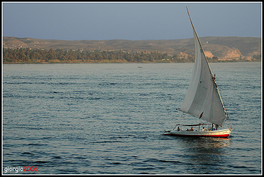 Egitto 03 - navigazione in feluca