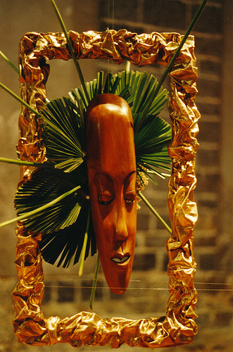 Maschera incorniciata