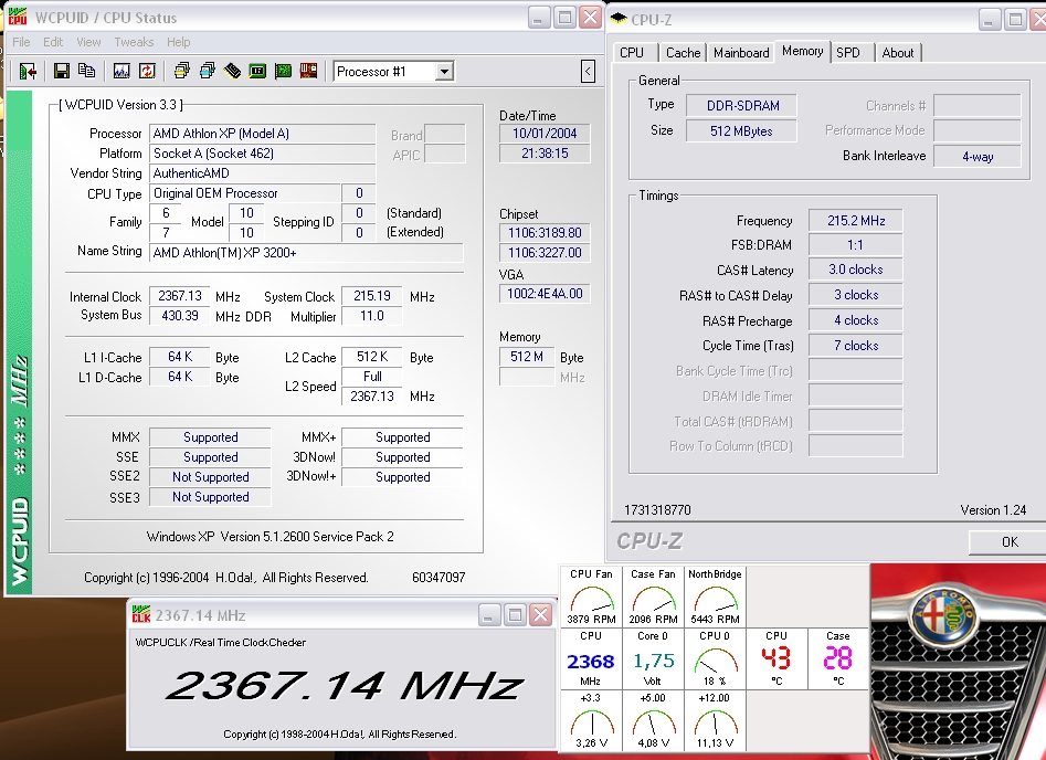 Monster Overclock - test #3