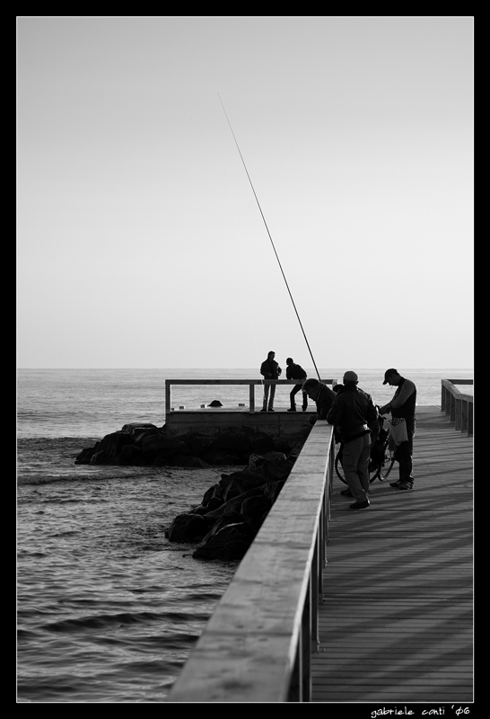 Pesca sul pontile...