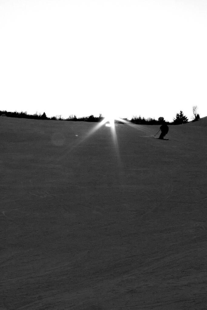 gli ultimi tre raggi di sole...