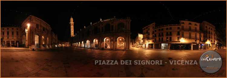 PanoGRAFIA di Piazza dei Signori a Vicenza - Stitching