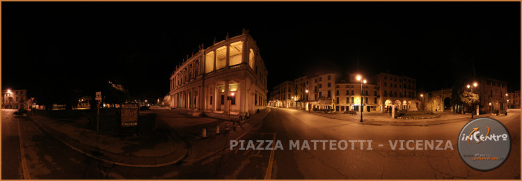 PanoGRAFIA di Piazza Matteotti a Vicenza - Stitching