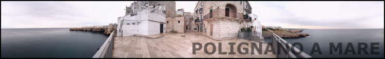 PanoGRAFIA di Polignano a Mare in Puglia - Stitching