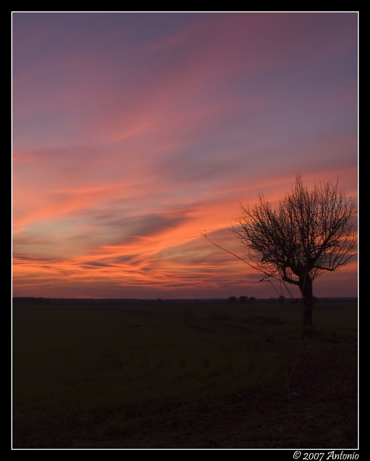 Ultimo tramonto del 2006