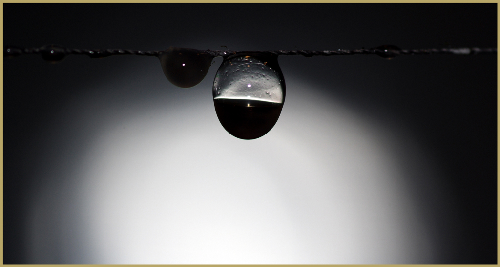 la luna nella goccia...