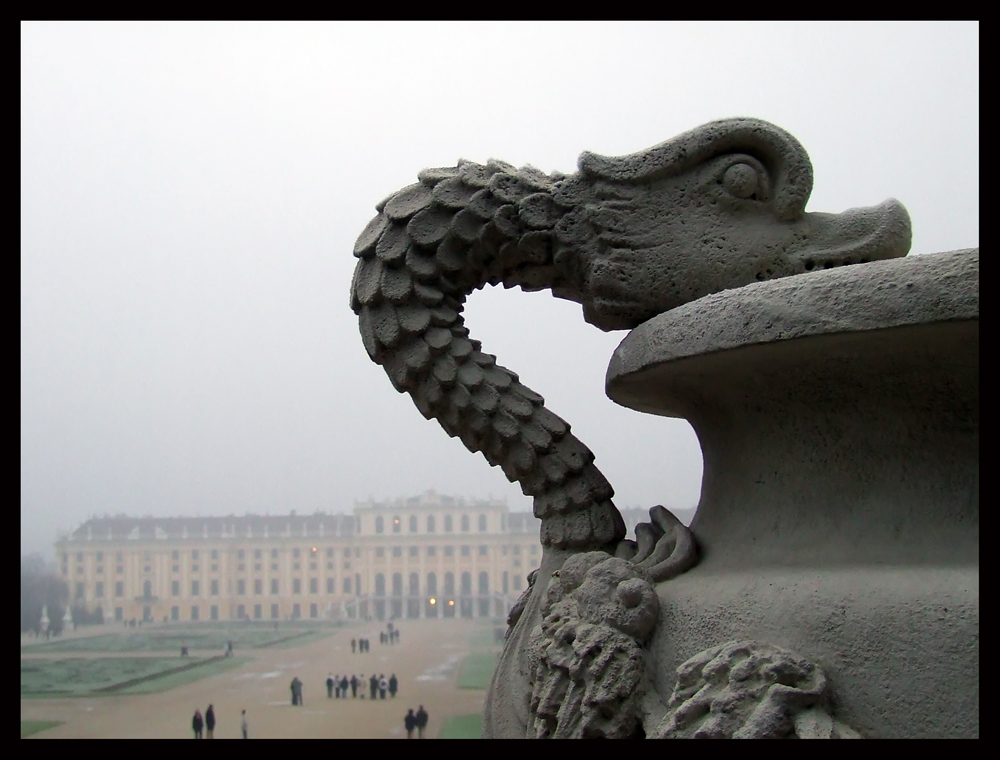 Vienna - Veduta di Schonbrunn