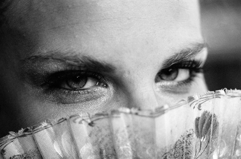 a make up session....