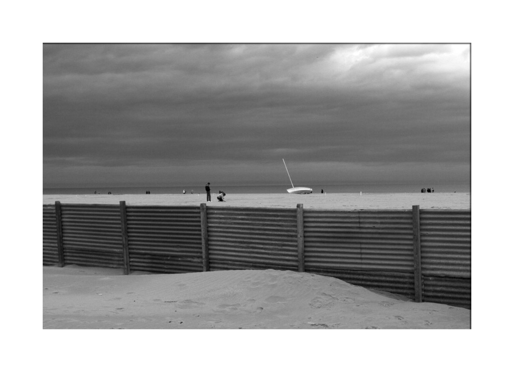Rimini il mare d'Inverno
