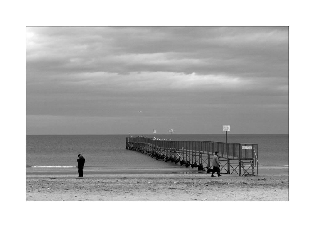 Rimini il mare d'Inverno II