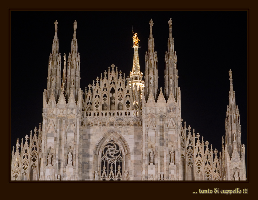 ... il cappello del Duomo