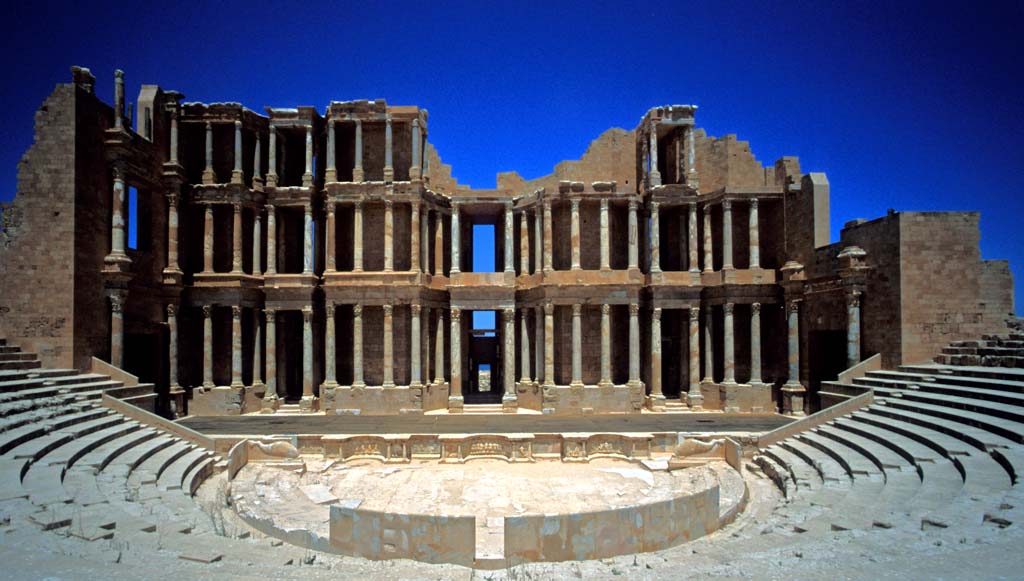 LIBIA SABRATHA TEATRO