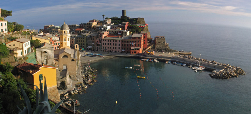Panorama 5 Terre: Vernazza