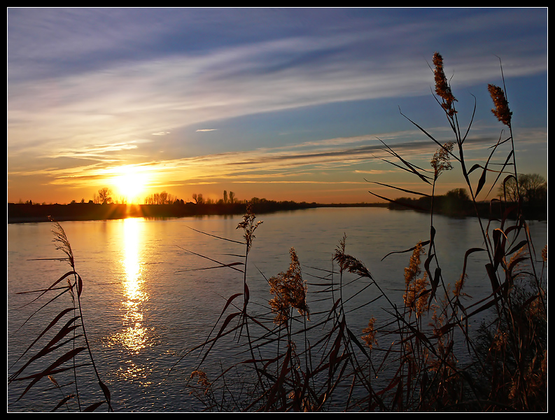 Tramonto sul Po #3