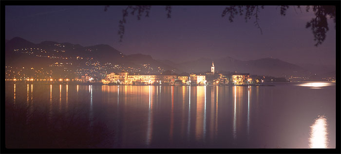 Sera sul golfo Borromeo