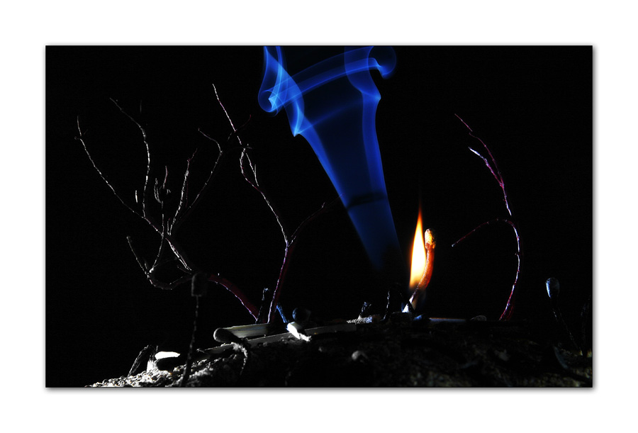 Burn me down, Golgotha.