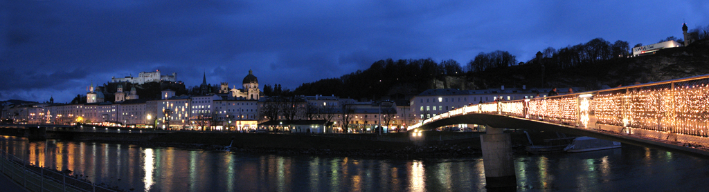 salisburgo di sera
