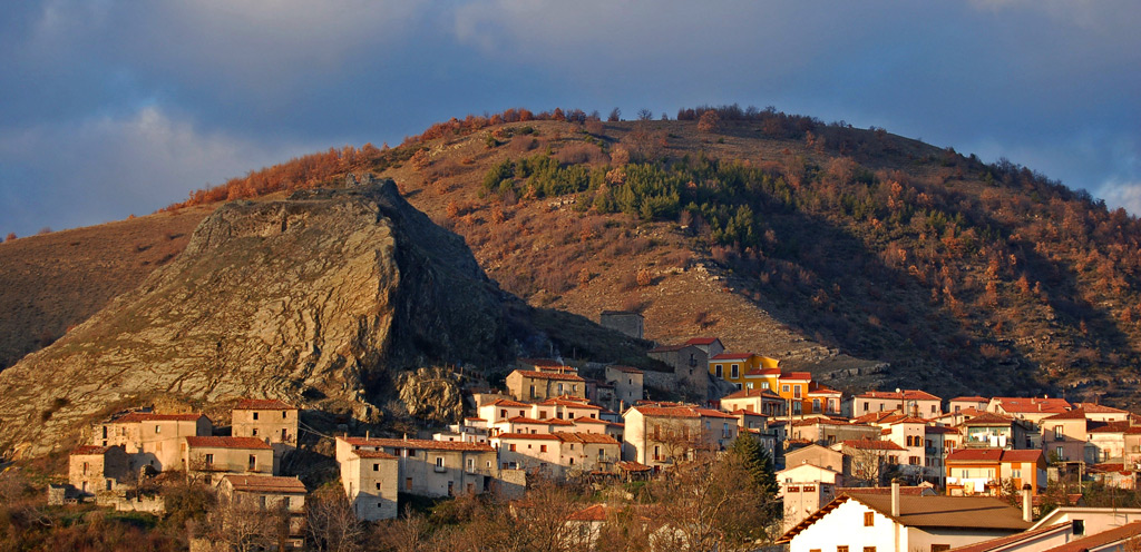 Un paese al tramonto...