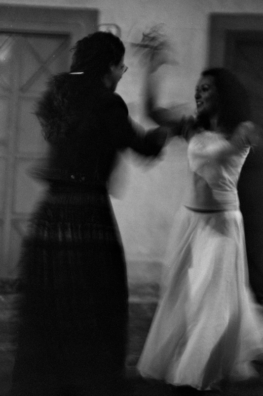 Taranta in bianco e nero