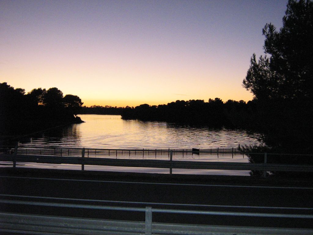 Tramonto agli Alimini