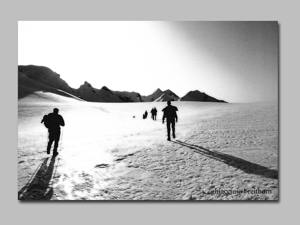 ghiacciaio breithorn