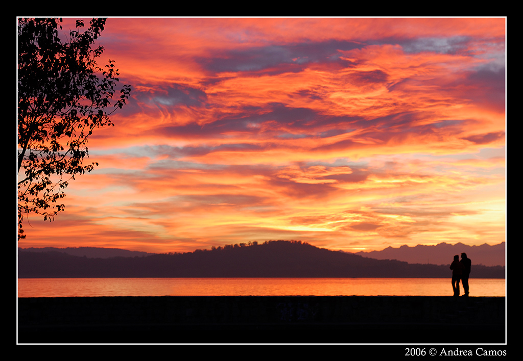 Ammirando il tramonto�