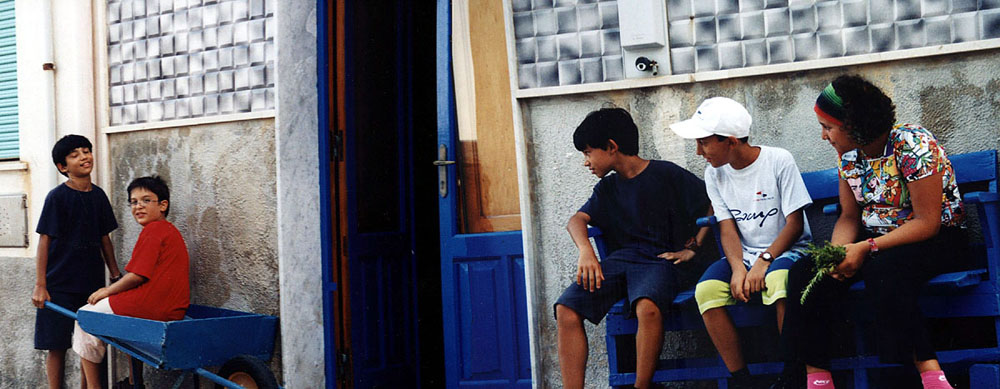 Guardate dove sono...