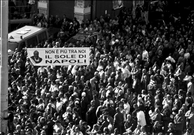 funerali di mario merola,napoli