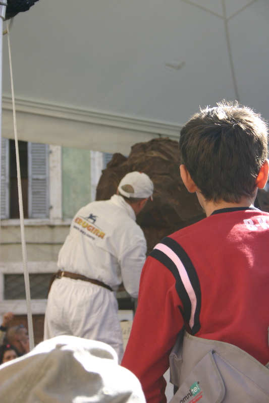 Vista sul cioccolato