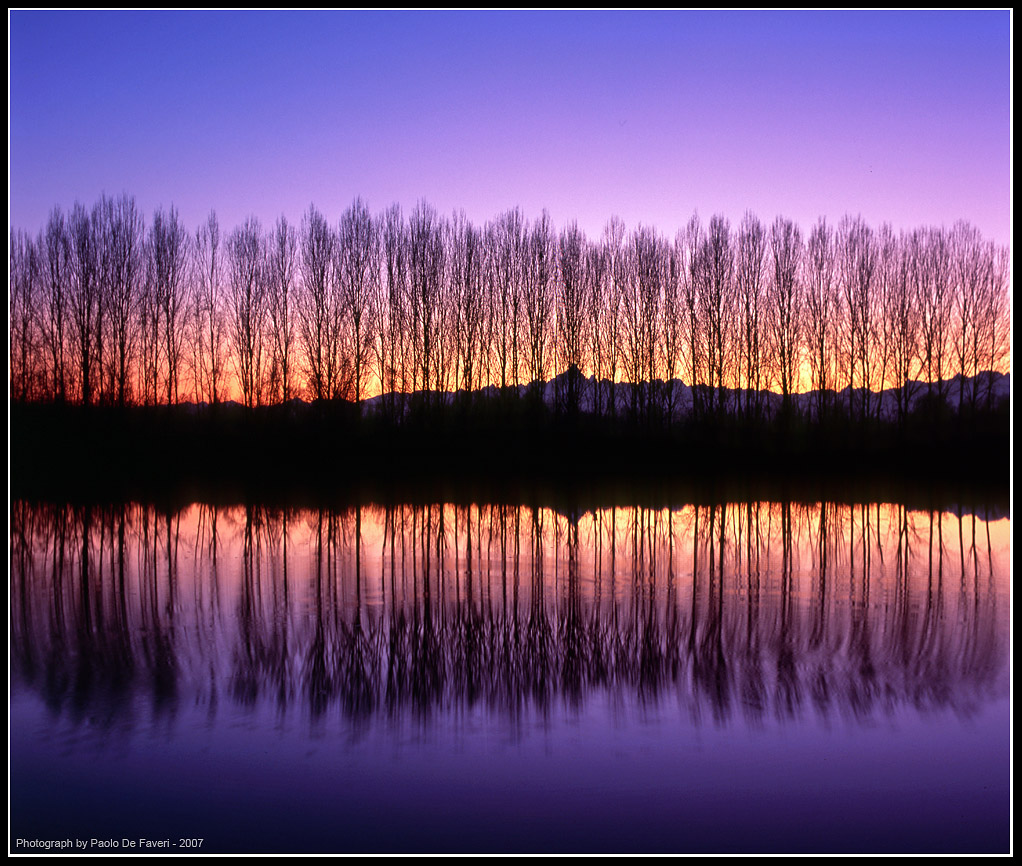 Il Po in Technicolor.