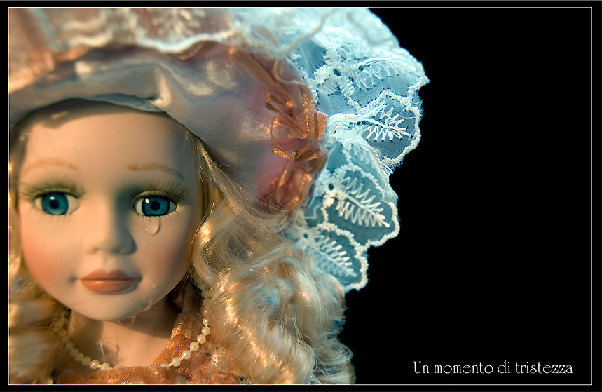un attimo di tristezza