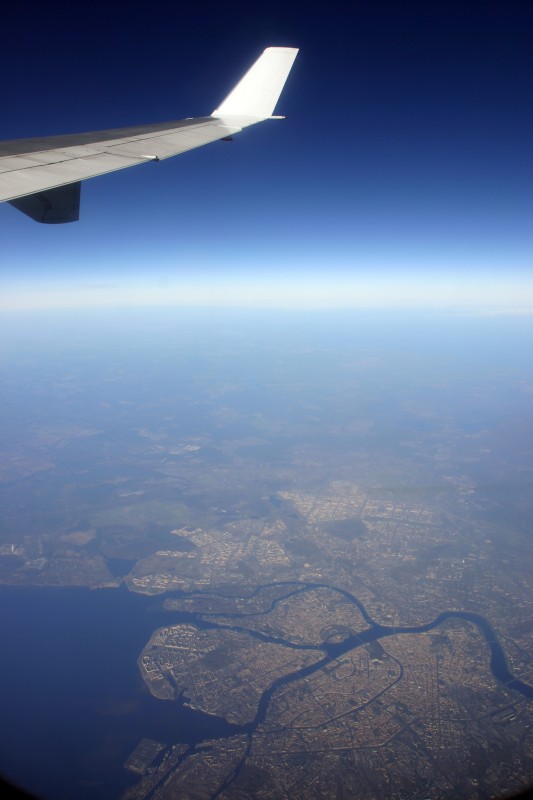 in volo da Pechino a Helsinki