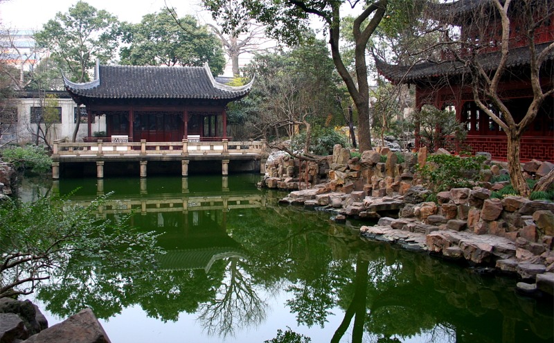 I giardini della Old City di Shanghai