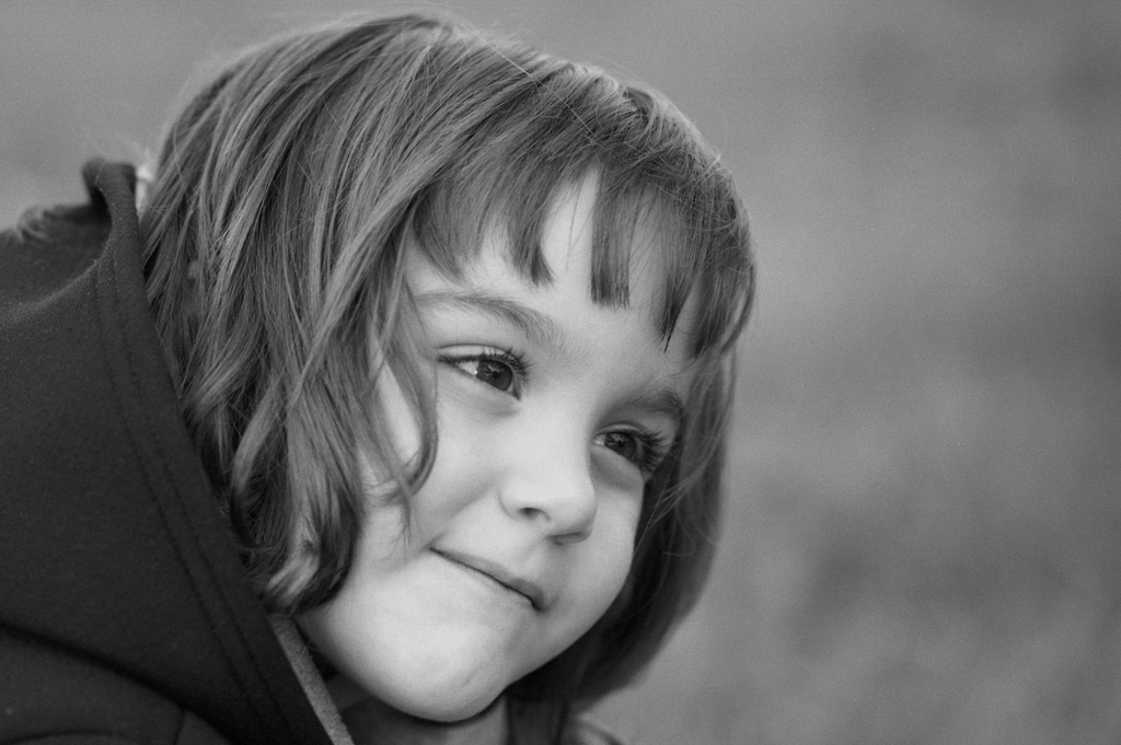 una delle mie due piccole