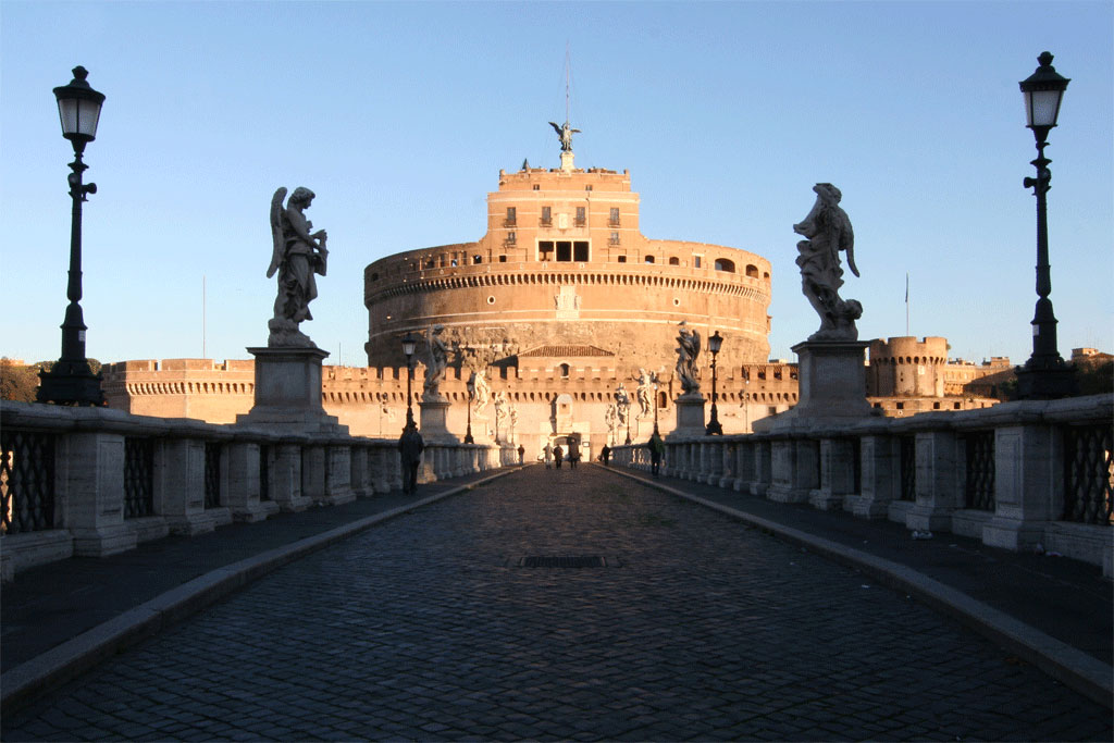 Castel Sant'Angelo sole ed ombra