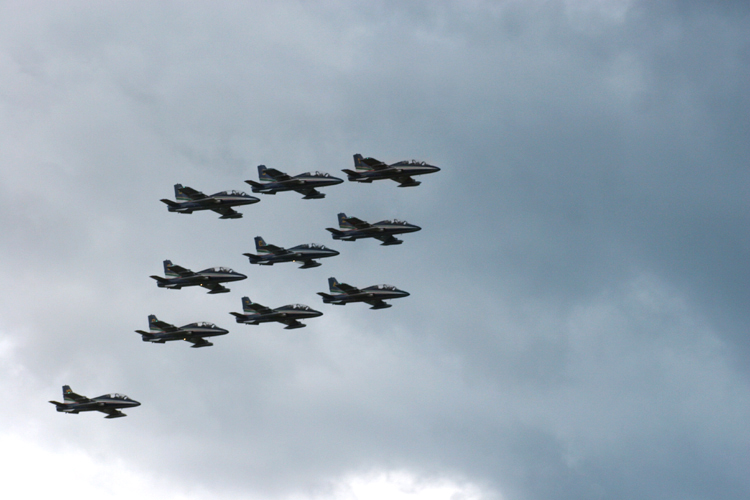 la Pattuglia acrobatica