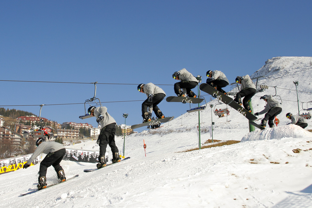 Sequenza snowboard