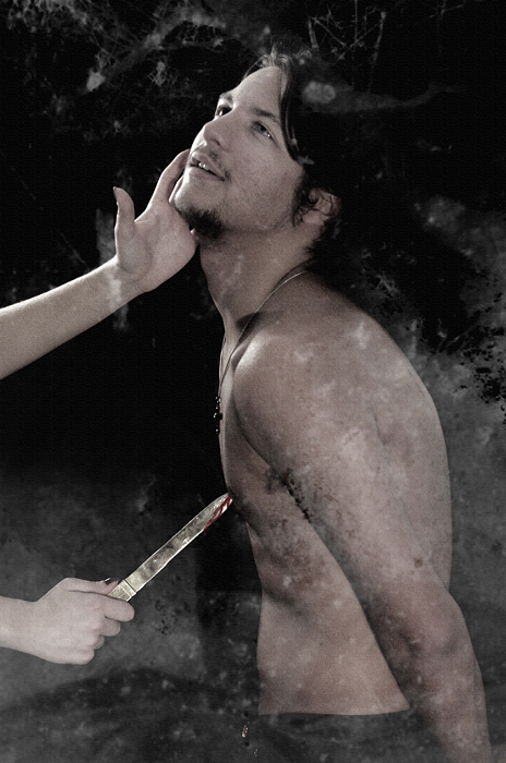 ... e lei lo colp�