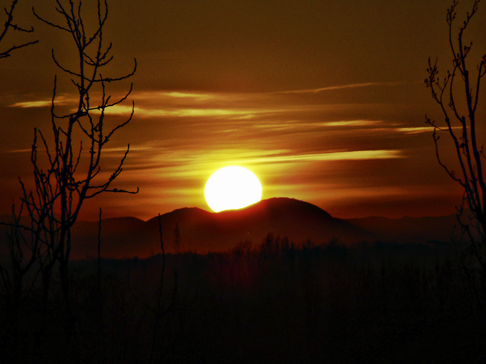 tramonto surreale