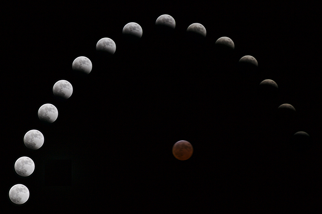 Eclisse di Luna, 3 marzo 2007