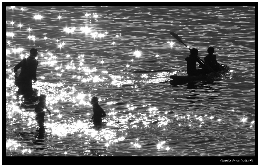 riflessi nell' acqua dell'estate scorsa...