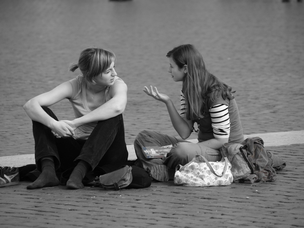 Waiting in St. Peter square