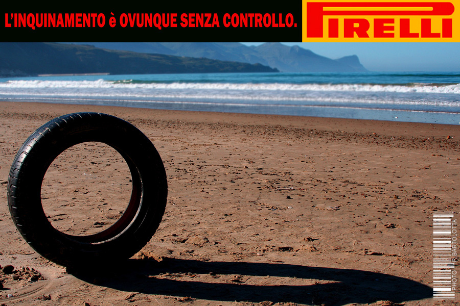 Salvagente molto inquinante