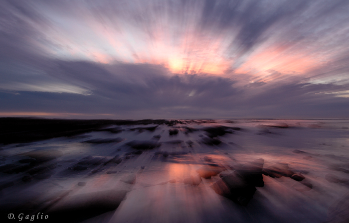 Running to the sunsit