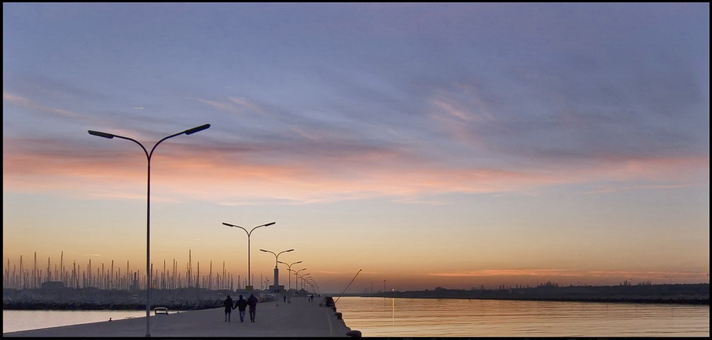 Passeggiata al molo