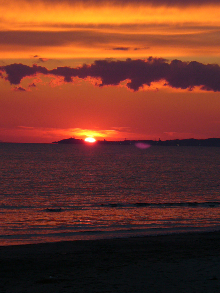 Tramonto.. con macchia!