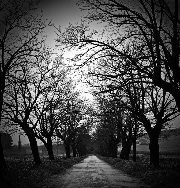 ....lunga e dritta correva la strada.....