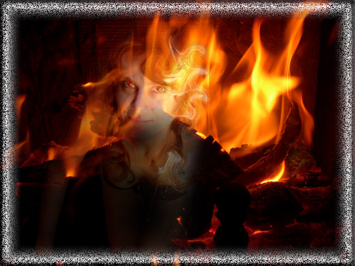 ...una sera davanti al camino...