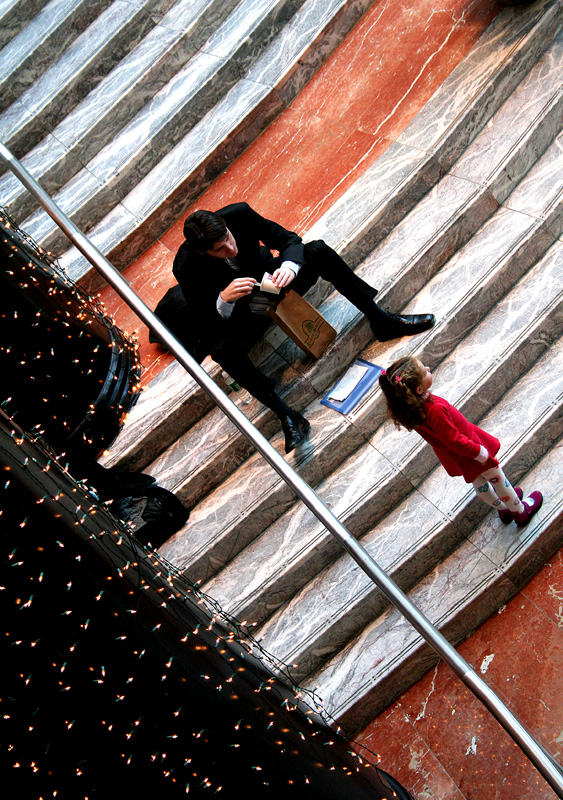 Lo yuppie e la bambina