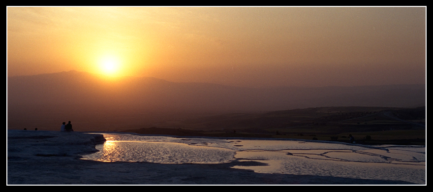Tramonto a Pamukkale